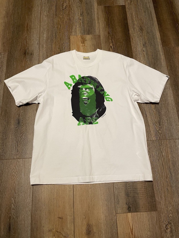 BAPE Relaxed Fit Mens Medium Graphic Tee Designer Shirt