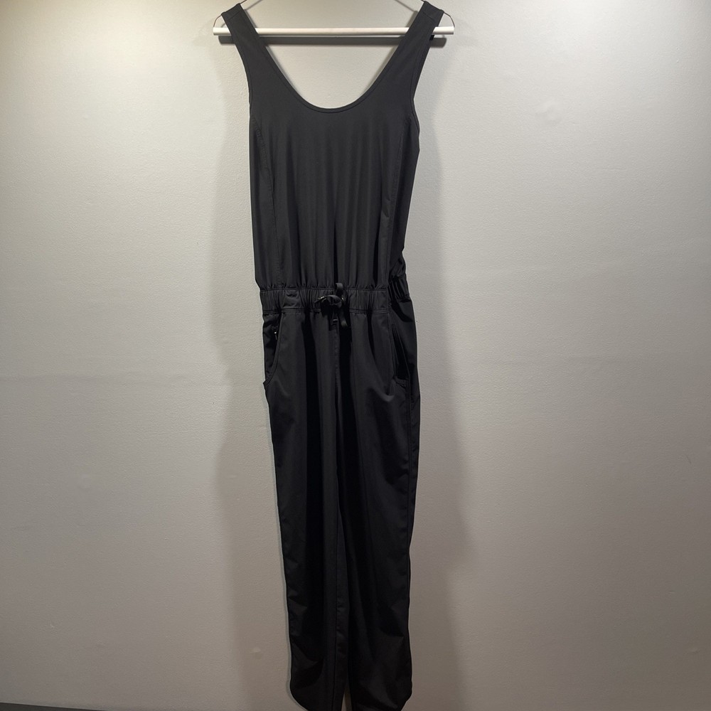 Patagonia Seabrook Women’s XS Black Pockets Athleisure Outdoors Jumpsuit