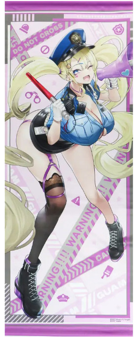 C104 Azur Lane Guam Security ver. Life-size Tapestry 182×70cm 2024 japan anime