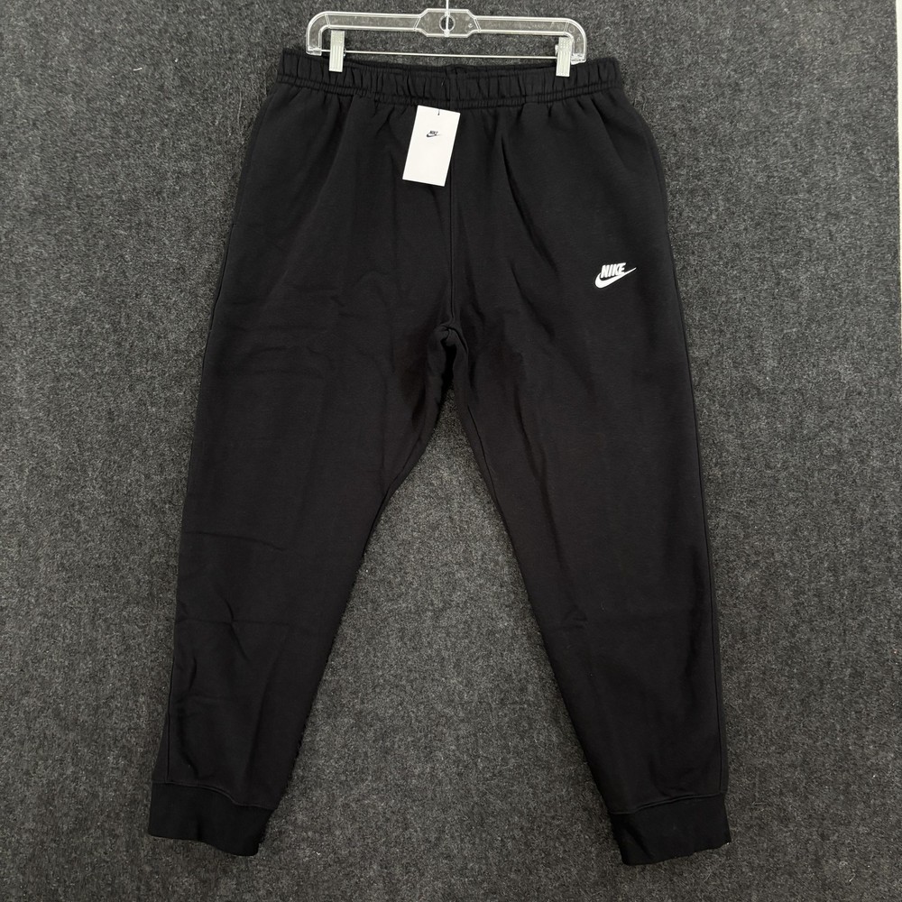 Nike Sportswear Club Fleece Jogger Pants - Black/White, Size M