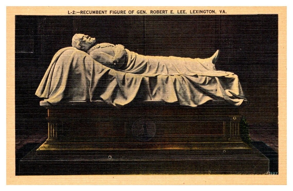 1940s General’s Tomb Washington & Lee Univ Lexington Virginia Vintage Postcard