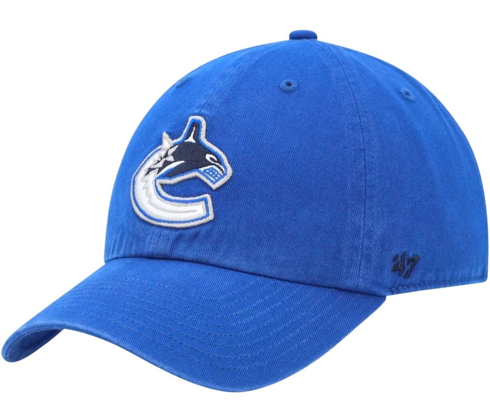'47 Brand Vancouver Canucks Royal Clean Up Strapback