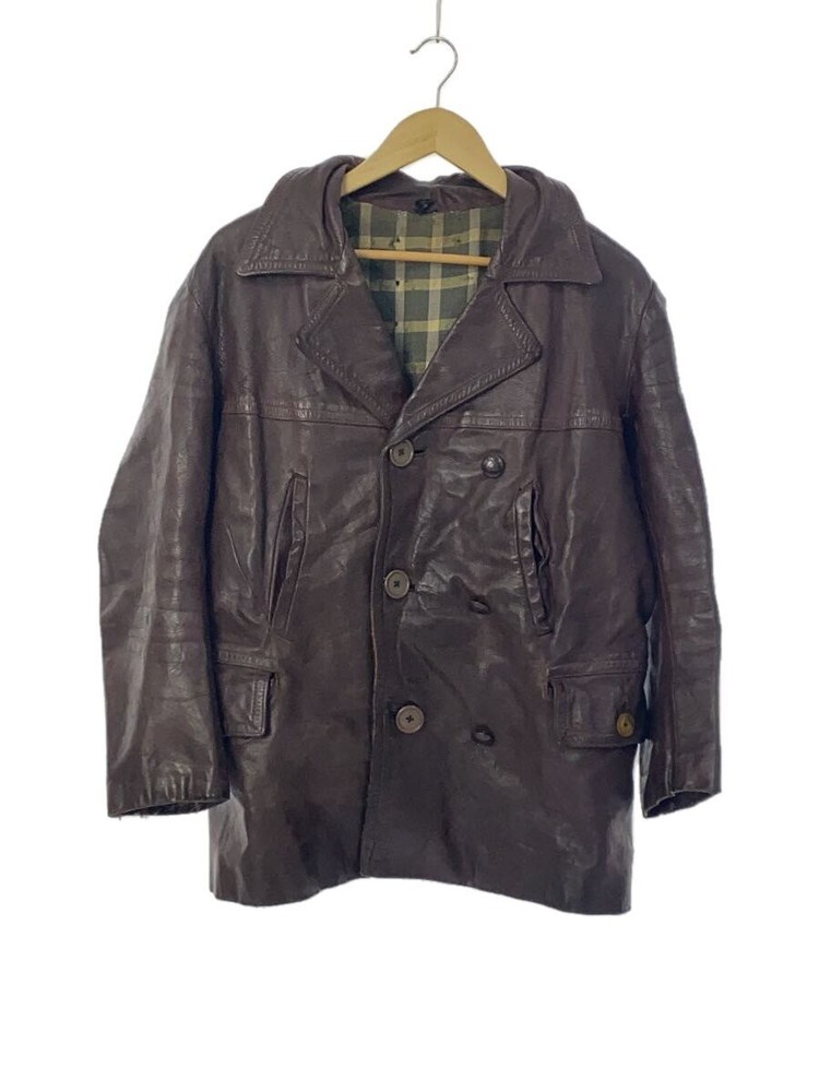 Leather Jacket Blouson/-/Leather/Brw 3498