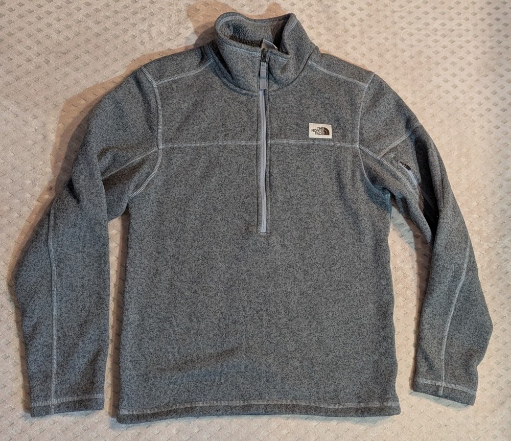 THE NORTH FACE Gordon Lyons 1/4 Zip Pullover Fleece Sweater Size Small