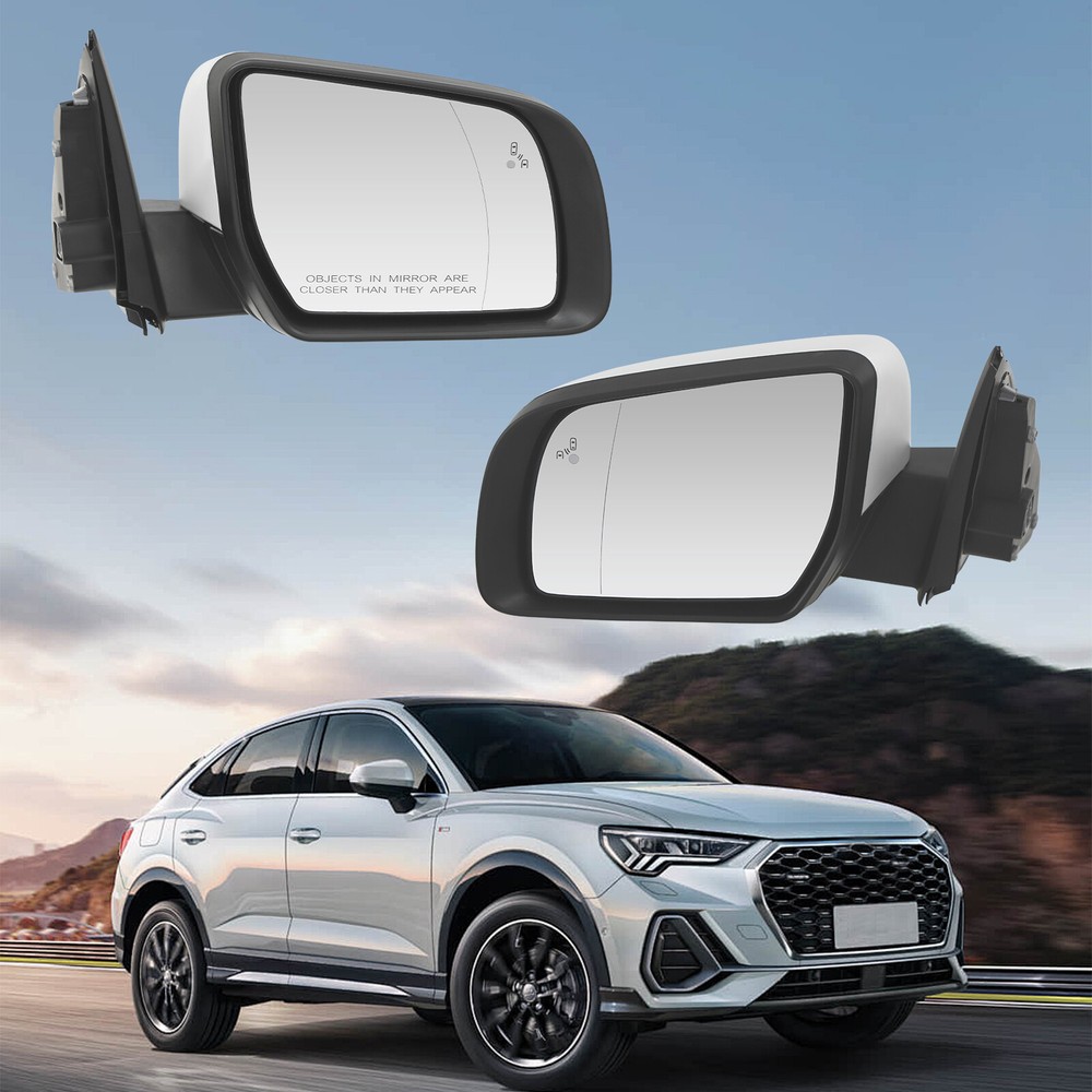Power Heated Rearview Mirror Right & Left For 2019-2023 Ford Ranger W/Blind Spot