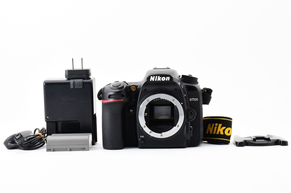 Nikon D7500 Digital SLR Camera Body w/strap 10016 SC from Japan [excellent++]