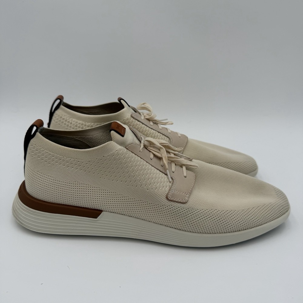 Wolf and Shepherd Swiftknit Derby Sneakers Mens Size 13 Shoes Coast Cream Casual