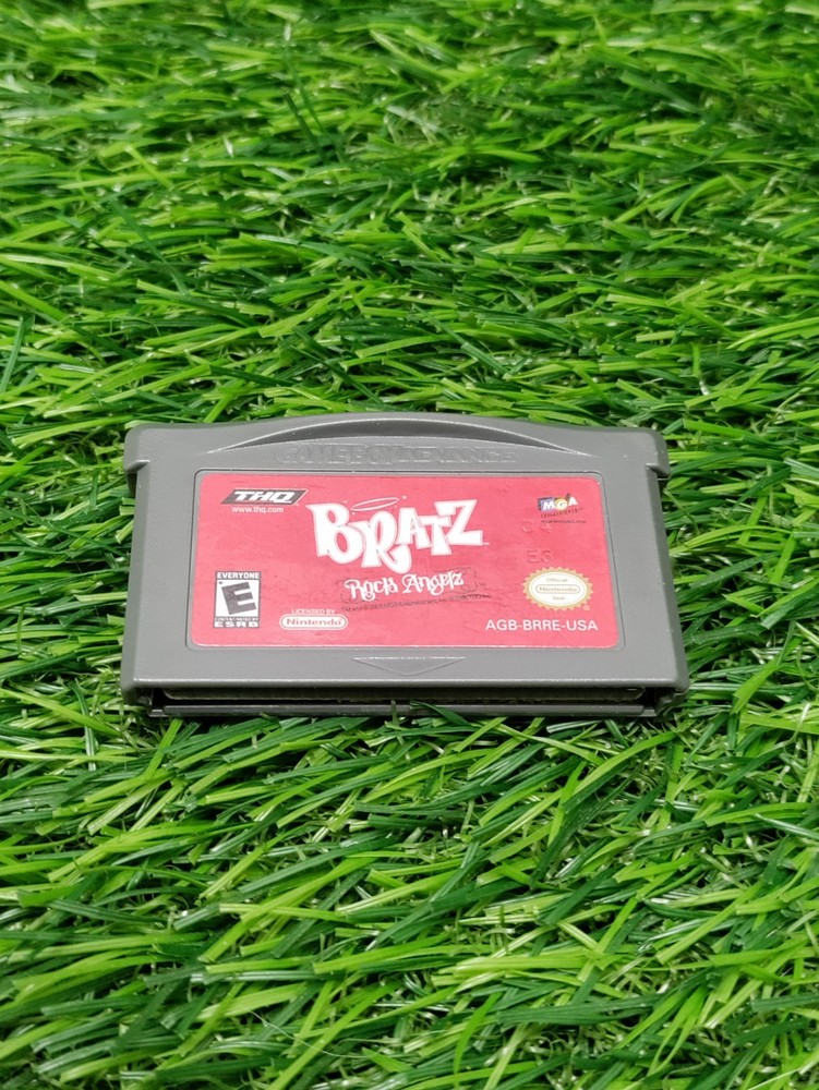 Bratz: Rock Angelz (Nintendo Game Boy Advance, 2005) GBA Tested Authentic