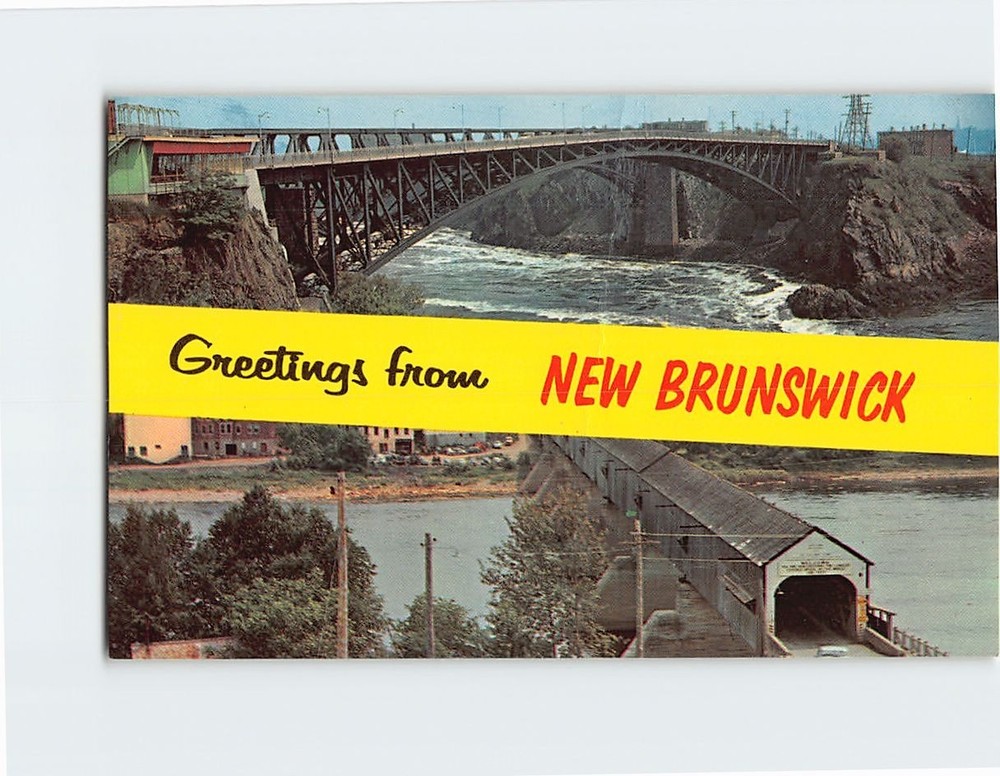 Postcard Greetings from NB Canada