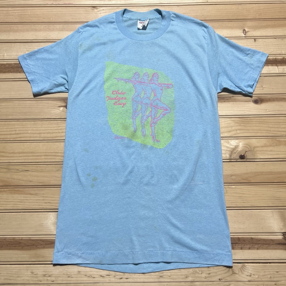 Vintage 1989 Ohio Judges Cup Dance Ballet Competition Shirt Size Large