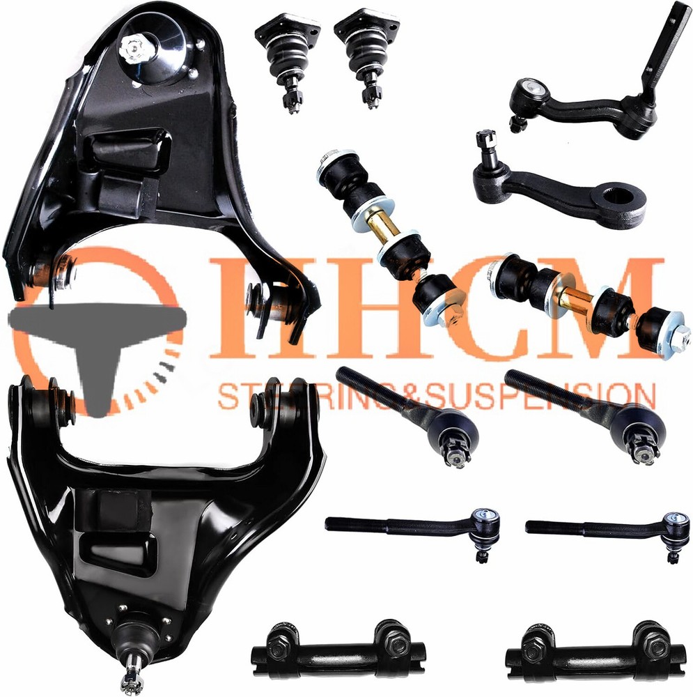 10 Front Upper Control Arms Suspension Kit for Nissan Pathfinder Frontier Xterra