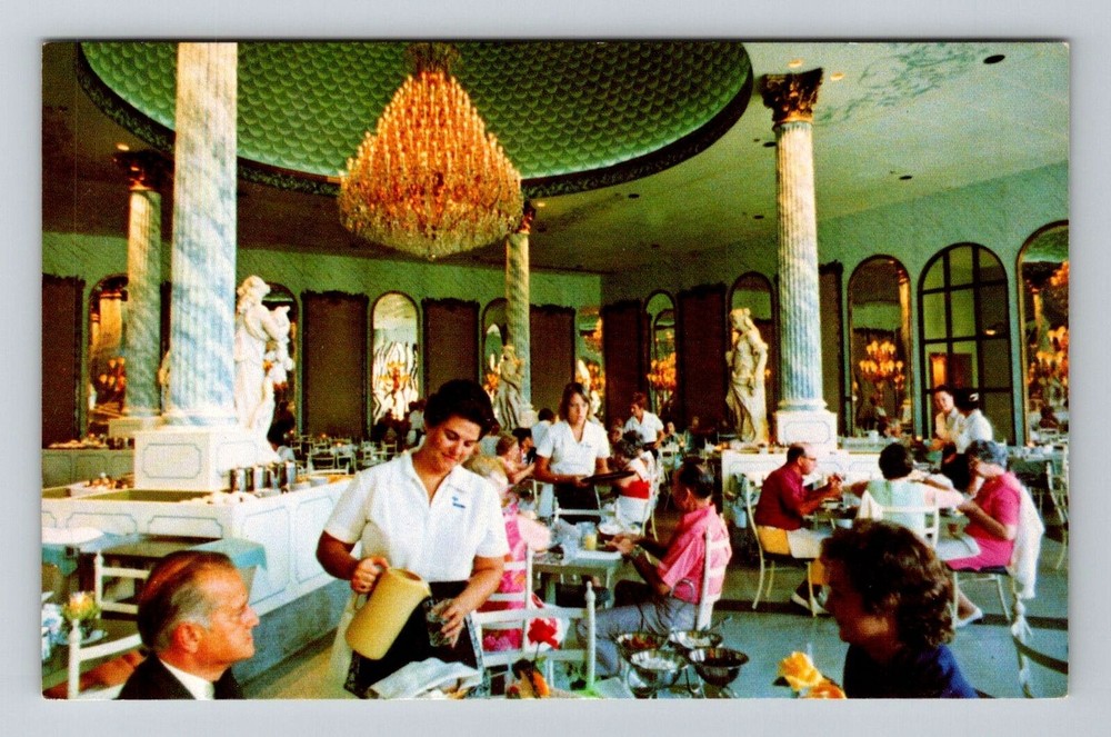 Ft Lauderdale FL-Florida, Kapok Tree Inn Chandelier Room Vintage Postcard