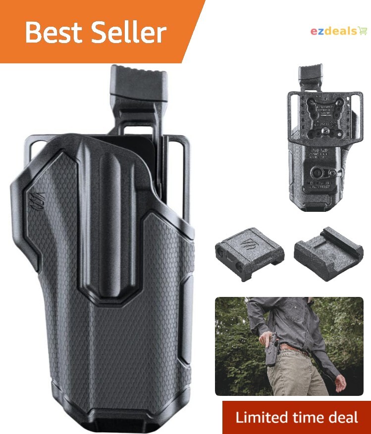 Universal Multifit Holster - Accommodates 150+ Handgun Styles - Secure Retention-image