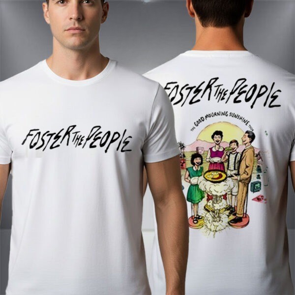 Foster The People Good Mourning Sunshine 2026 Tour T-Shirt Tee