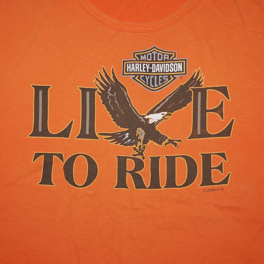 Harley Davidson Sleeveless Tank Top Men’s Size XL Big Sky Montana 2006 Tank VTG