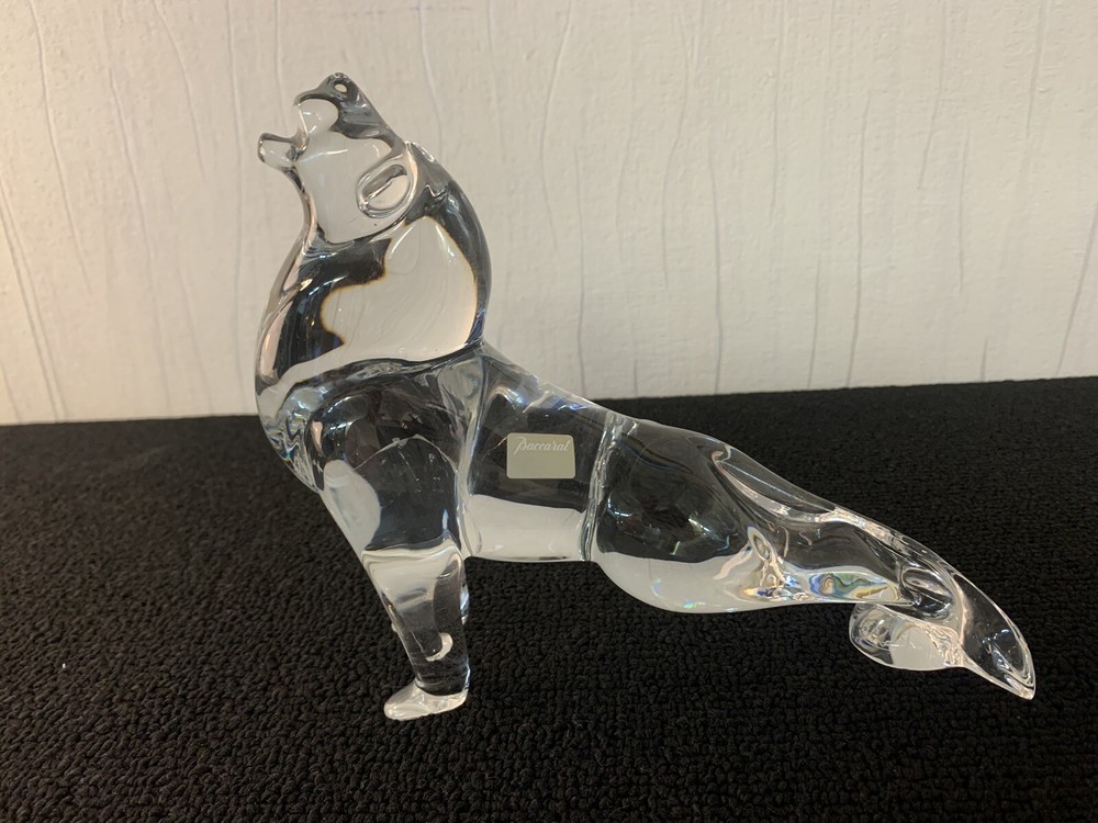 Long Sea Lion In Baccarat Crystal