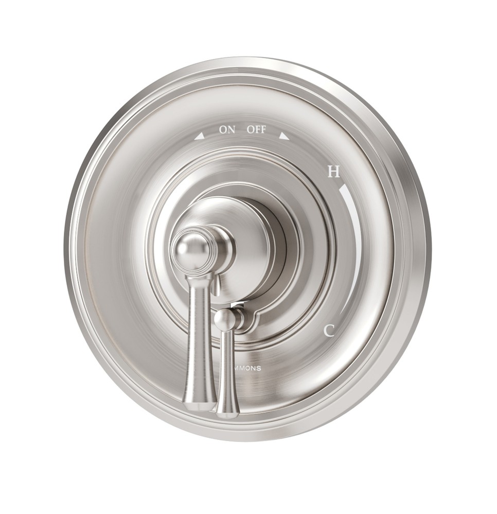 Symmons S5890TRM Braston Traditional Valve Trim Only - Nickel