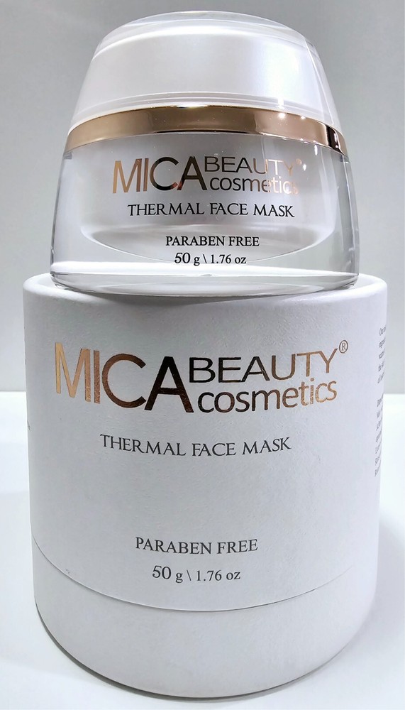 Mica Beauty Thermal Face Mask 50ml Hydrating & Rejuvenating Brand New