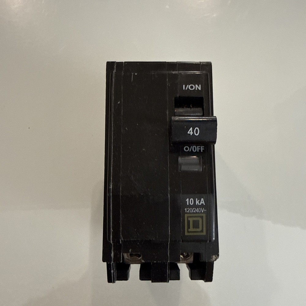 Square D 40 Amp Circuit Breaker QO240 2-Pole New