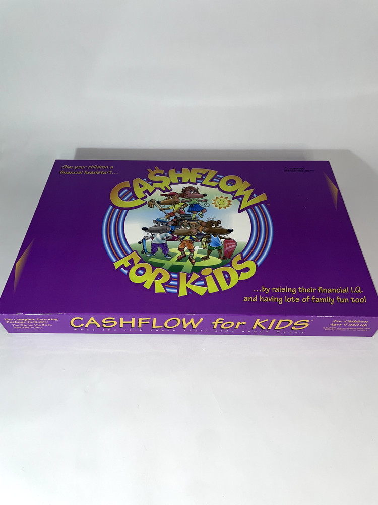 Cashflow for Kids Board Game Rich Dad Poor Education 100% COMPLETE