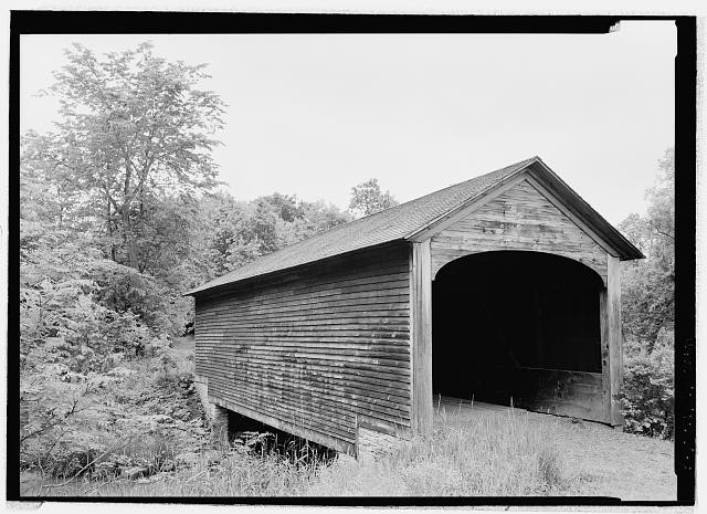 8. PERSPECTIVE, WEST PORTAL FROM WNW. - Hyde Hall Bridge, Spanning Shadow
