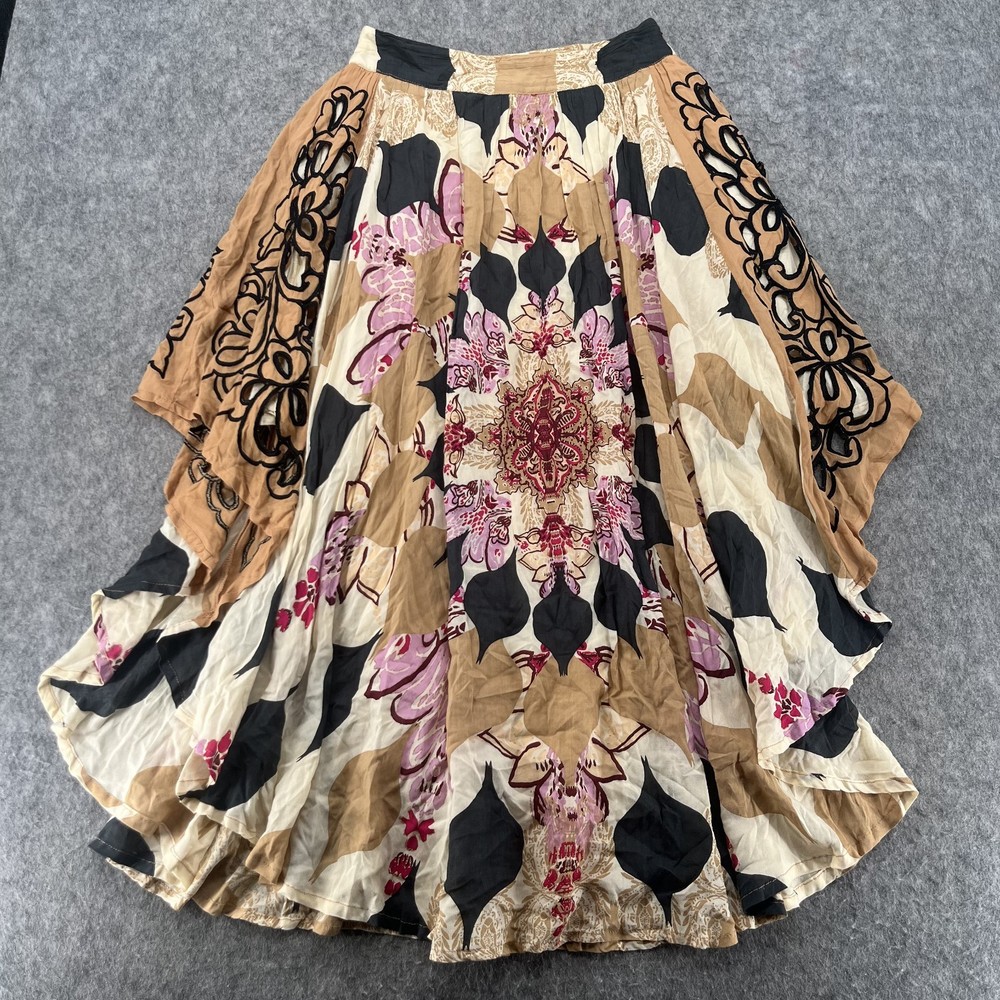 Free People Fly Away Skirt Boho Fairycore Festival Womens Size 4