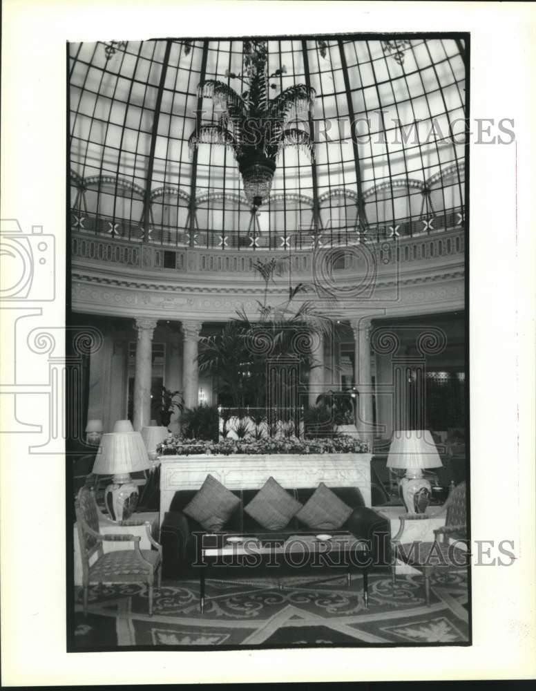 1992 Press Photo Interior view of The Palace Hotel - noc01527