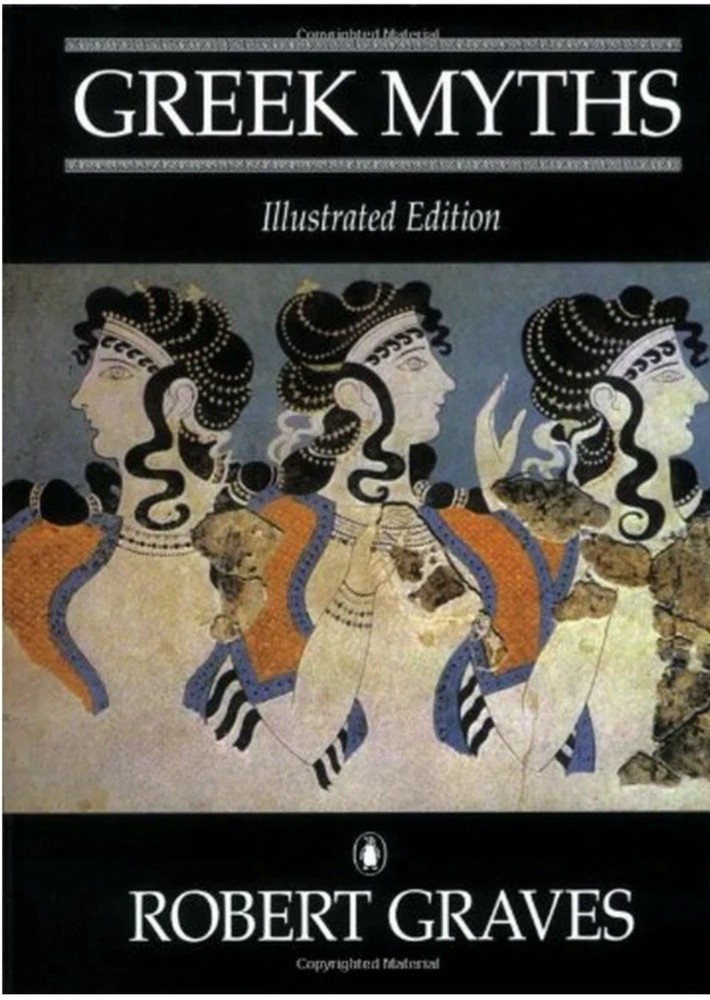 Penguin Greek Myths by Robert Graves, English Hardcover Illustrated Edition
