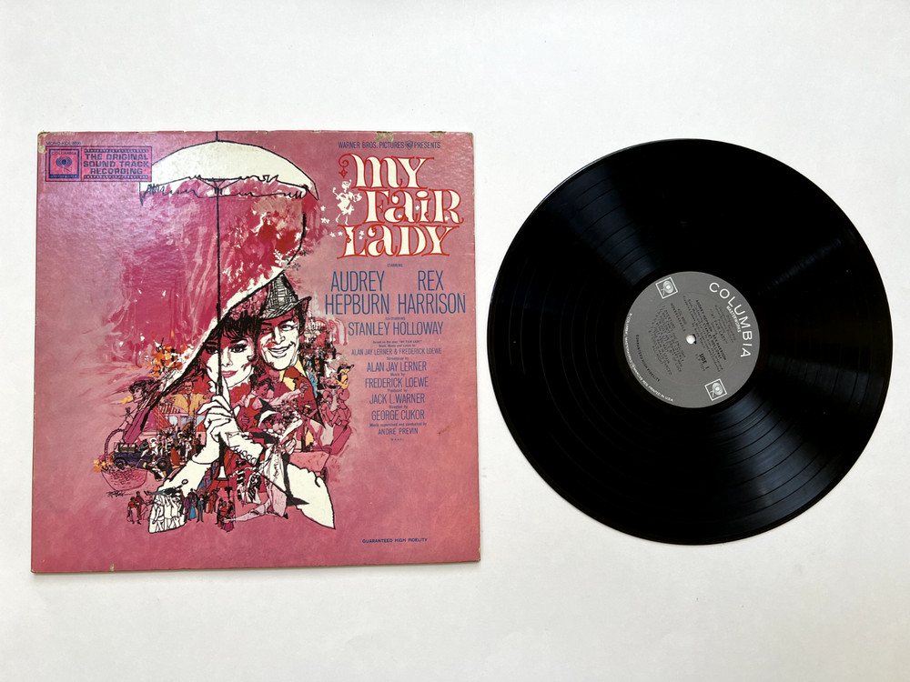 My Fair Lady Original Soundtrack 1964 LP Audrey Hepburn Vinyl Record Album