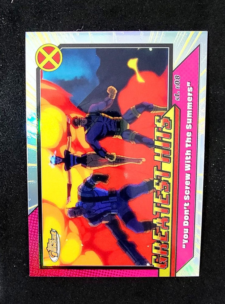 2025 Topps Finest X-Men '97 #GH-14 You Don’t Screw With Summers Greatest Hits