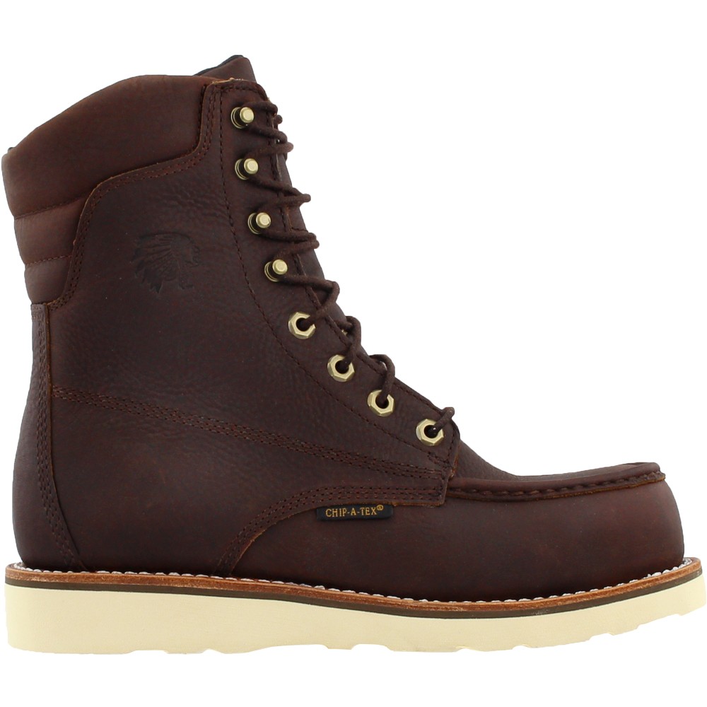 Chippewa Edge Walker 8 Inch Waterproof Composite Toe Work Boots for Men in Brown 25347