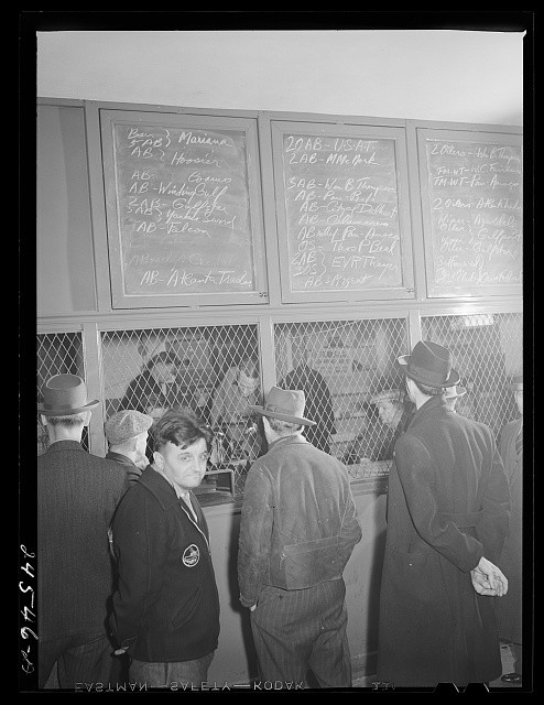 Photo:New York City NY 1941 National Maritime Union Seamen Hiring Hall