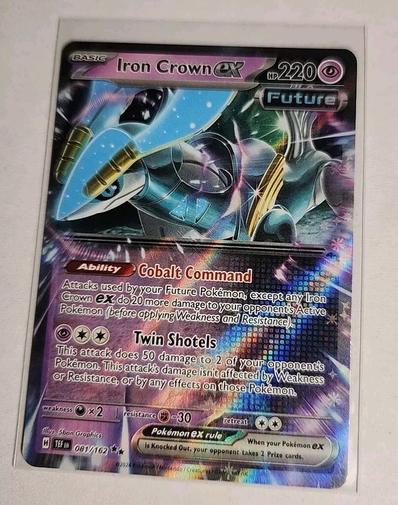 Iron Crown EX 081/162 NM Pokémon TCG - Temporal Forces - Double Rare