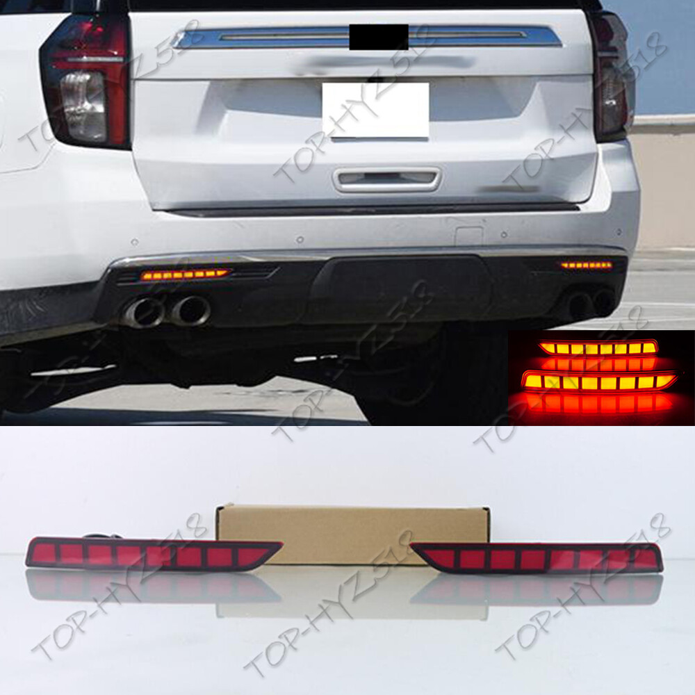 2021-24 Chevy Suburban LED Brake Warning Rear Bumper Turn Signal Light Assembly