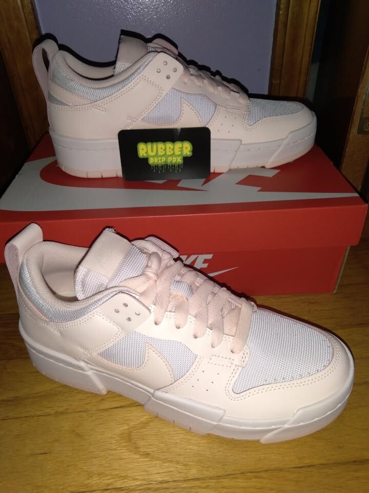 Size 9.5 - Nike Dunk Disrupt Low Pale Coral W