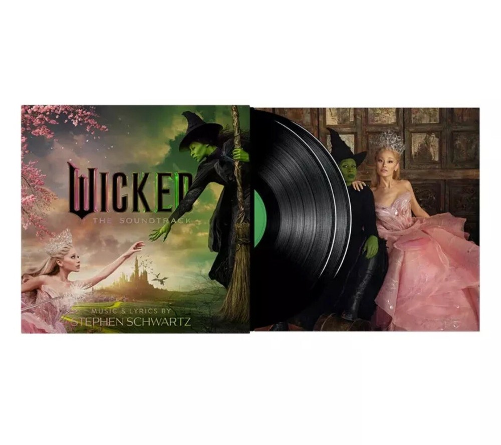 Wicked: The Soundtrack (Signed LP by  Ariana Grande and Cynthia Erivo) New Seal