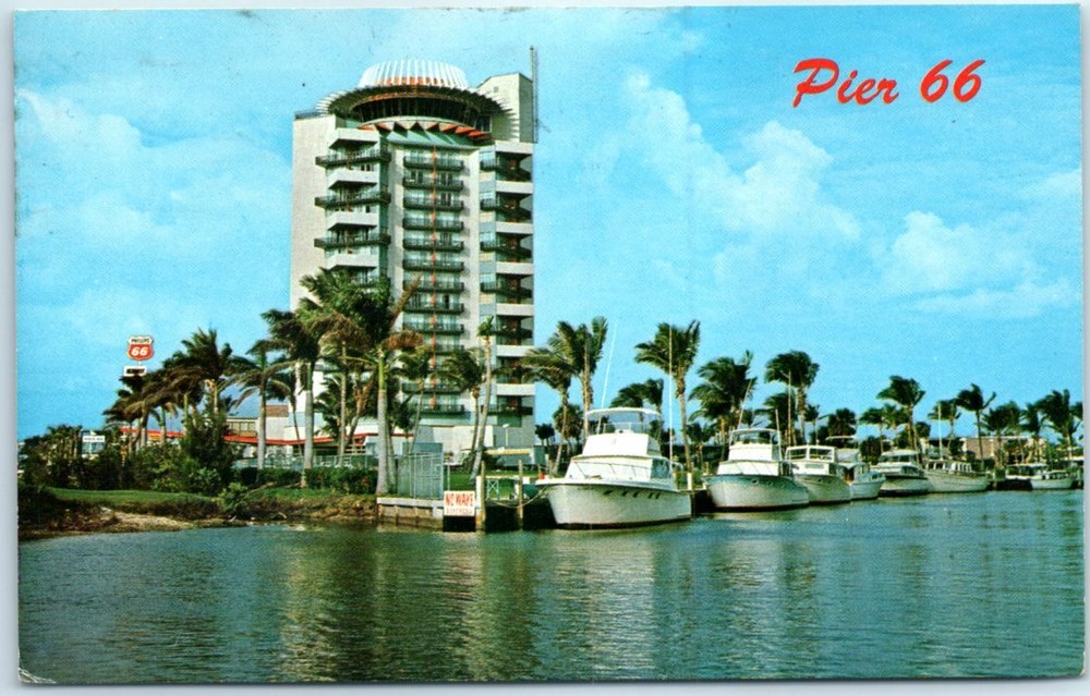 Pier 66 Motor Hotel and New Pier Top Lounge - Fort Lauderdale, Florida