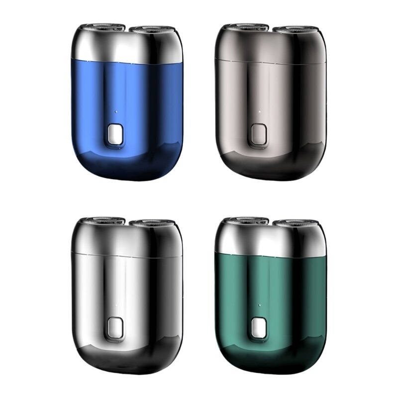 Electric Travel Shaver Man Pocket Washable Electronic Rechargeable Cordless Face