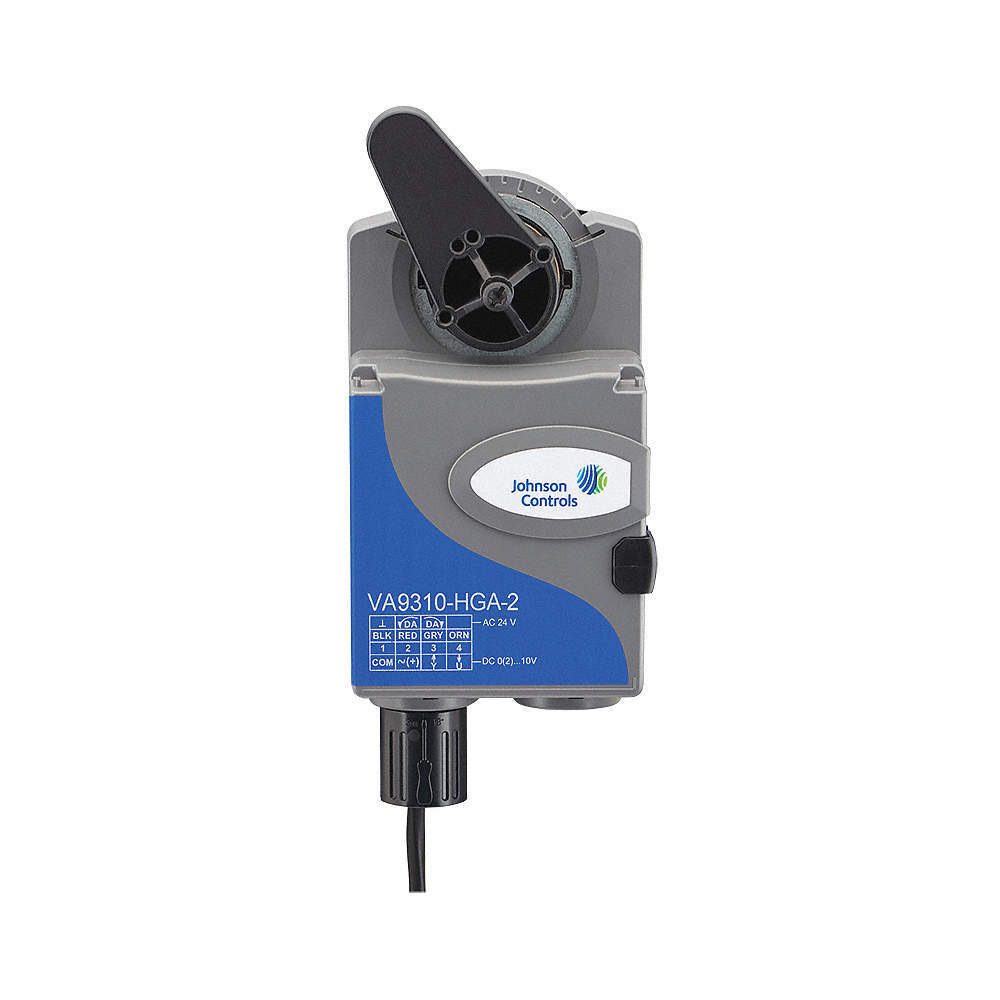 JOHNSON CONTROLS VA9310-HGA-2 Elect Ball Valve Actuator, 24V AC/DC 48GF82