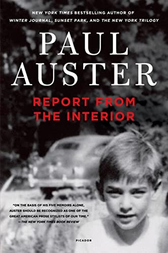 Report from the Interior by Auster, Paul Paperback / softback Book The Fast FreeFREE US DELIVERY | ISBN: 1250052297 | Quality Books