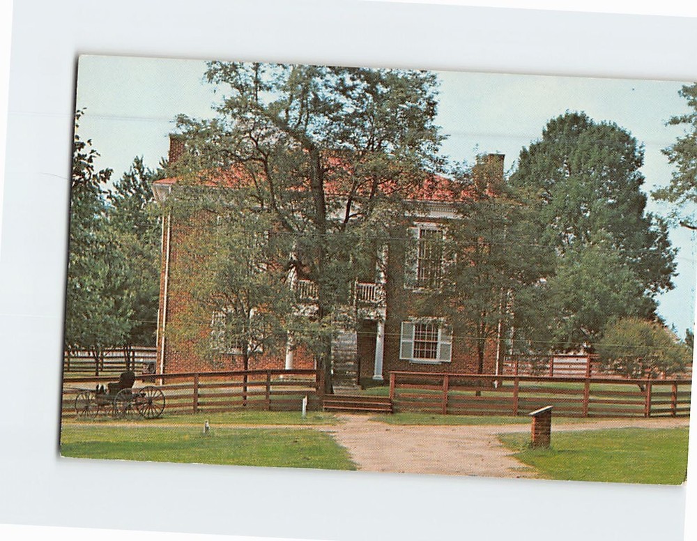 Postcard Appomattox Court House National Historical Park Virginia