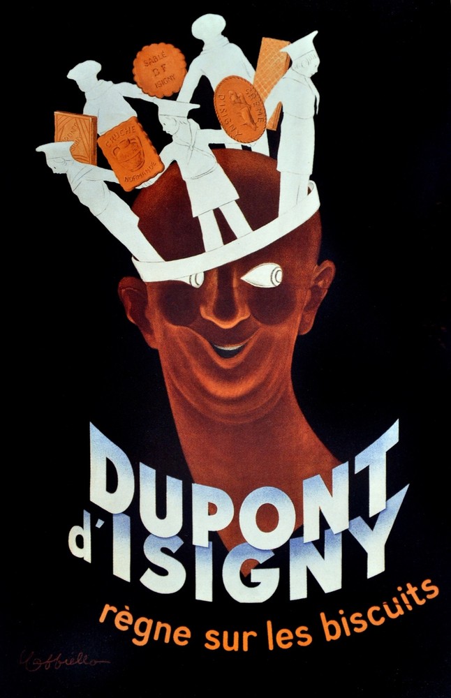 Dupont d'isigny buidcuits Ad Decorative Poster. Home Graphic Art Design. 3961