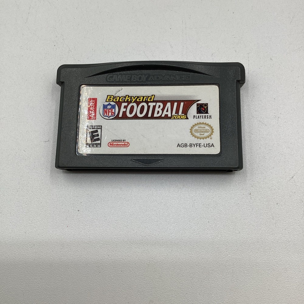 Backyard Football 2006 (GameBoy Advance GBA) Game Cartridge Only