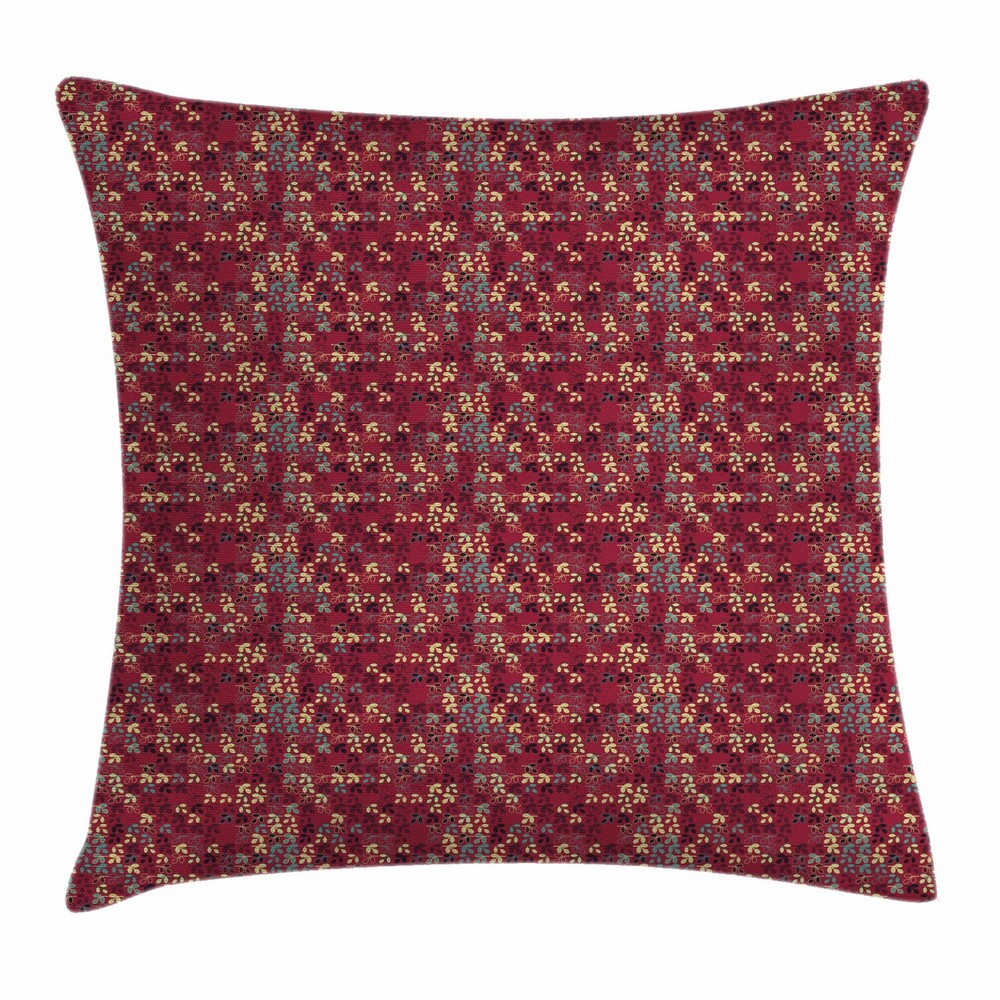 Abstract Leaf Print Pillow Covers for Home Decor in 8 Sizes-image