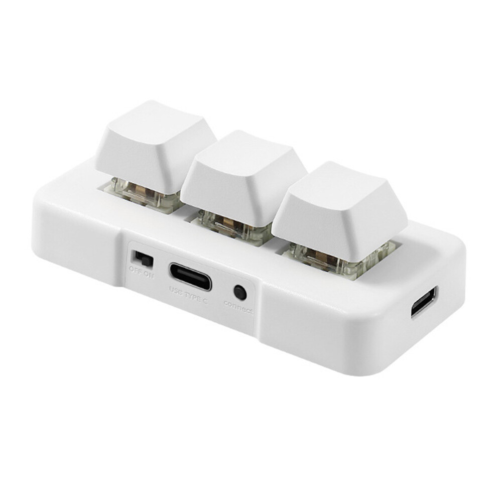 MK321 Mechanical Blue Switch Keyboard Customizable USB 2.4G Wireless C3H3 Design