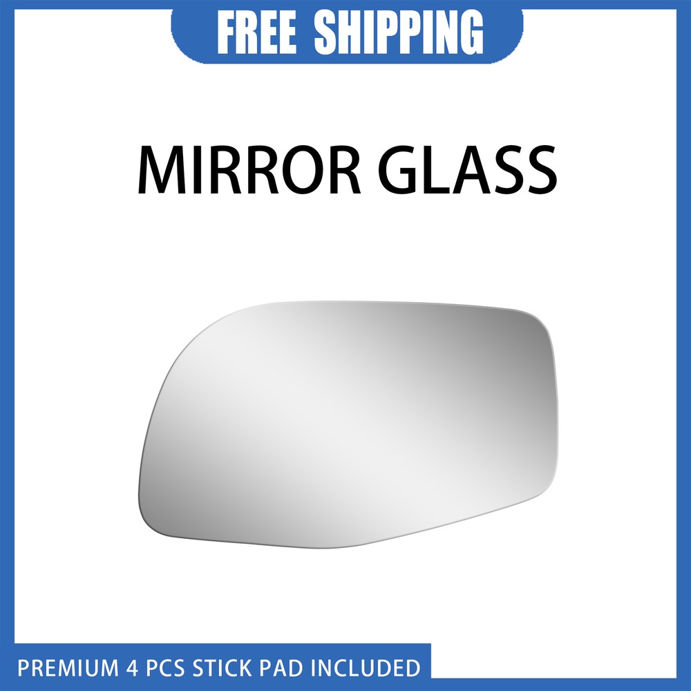1995-2005 Ford Explorer Ranger Left Side Flat Outside Mirror Glass Replacement