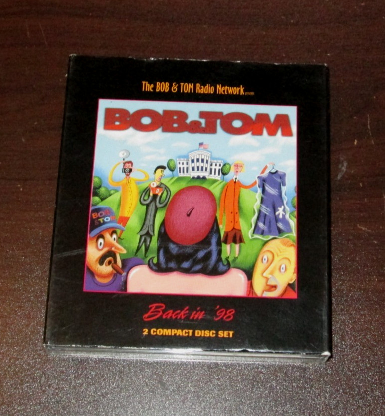 Bob & Tom - Back in '98 Disc 1 (Like New) & 2 (New/Sealed)  CD Set FREE SHIP!!!