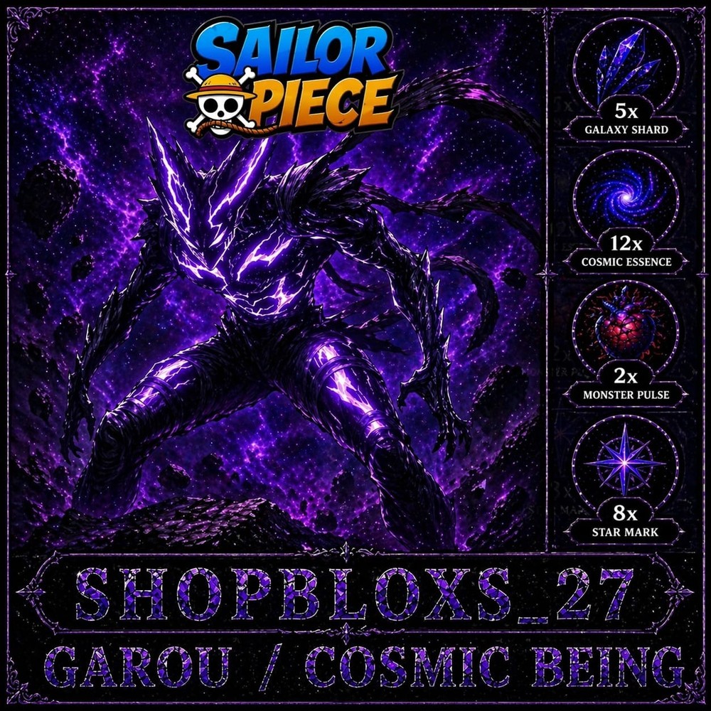 [Sailor Piece] - Garou / Cosmic Being - Set