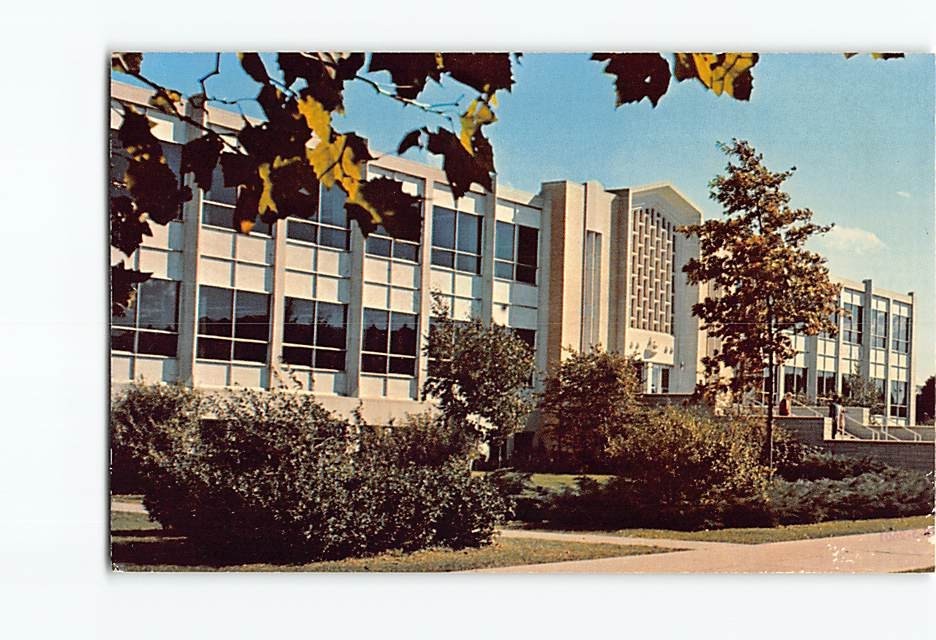 Postcard James White Library Berrien Springs Michigan USA