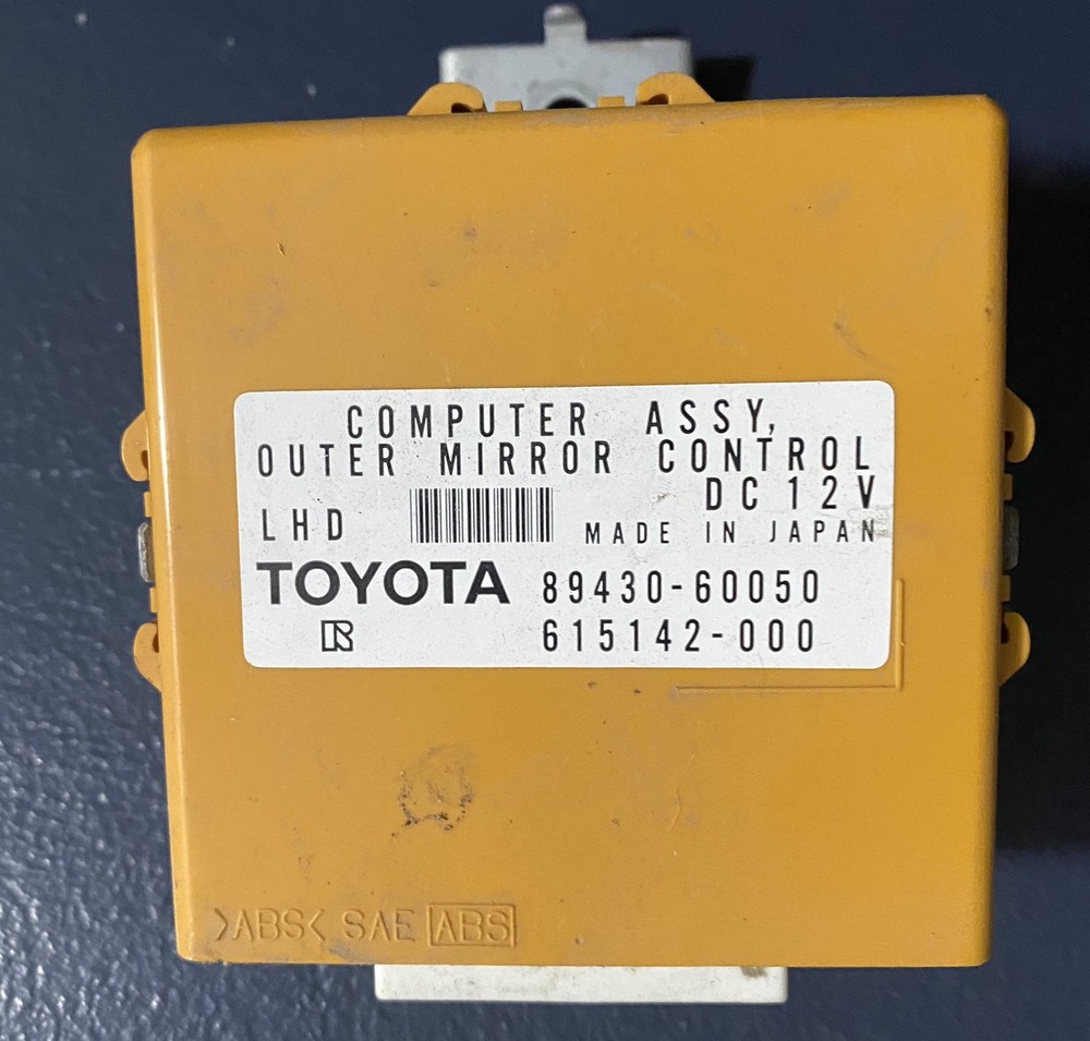 2003-2009 LEXUS UZJ120L GX470 SIDE VIEW OUTER MIRROR CONTROL MODULE 89430-60050